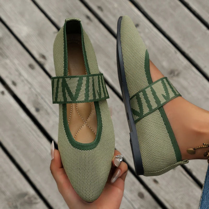 Stilvolle Damen-Sommerschuhe mit spitzer Spitze - Lina