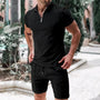 Atmungsaktives & Stylishes Herren-Sommer-Set mit Poloshirt & Shorts - Nilo