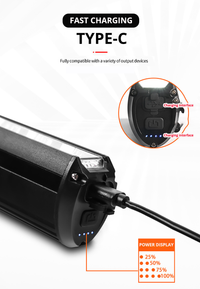 LED Bicycle Light with Powerbank Function - LumiMax