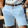 Atmungsaktive & Vintage Slim-Fit Herren-Sommershorts – Lennart