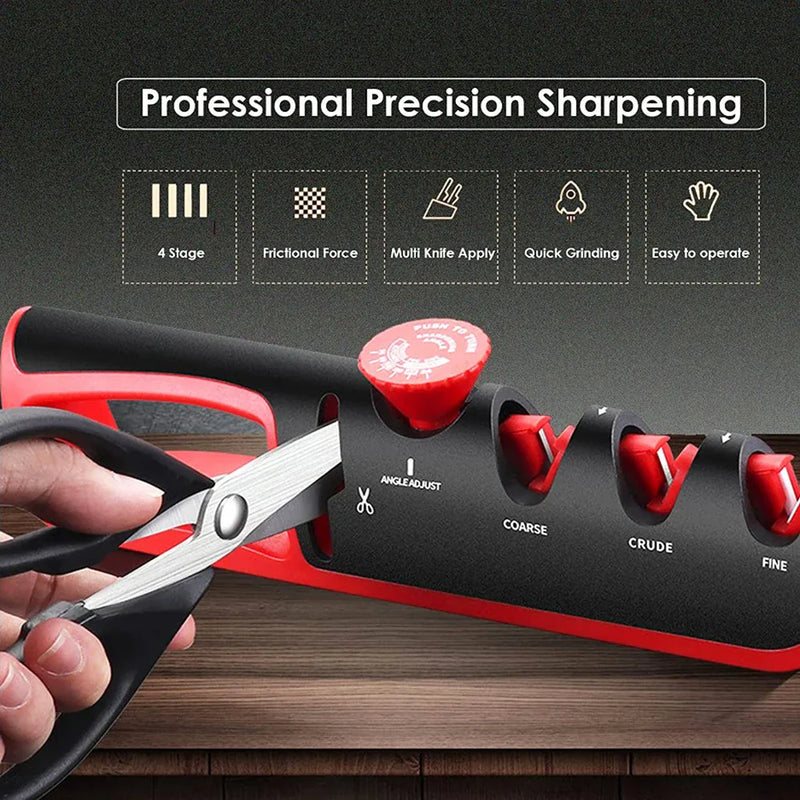 4-in-1 Professioneller Messerschärfer (1+1 gratis) - EdgeSharp