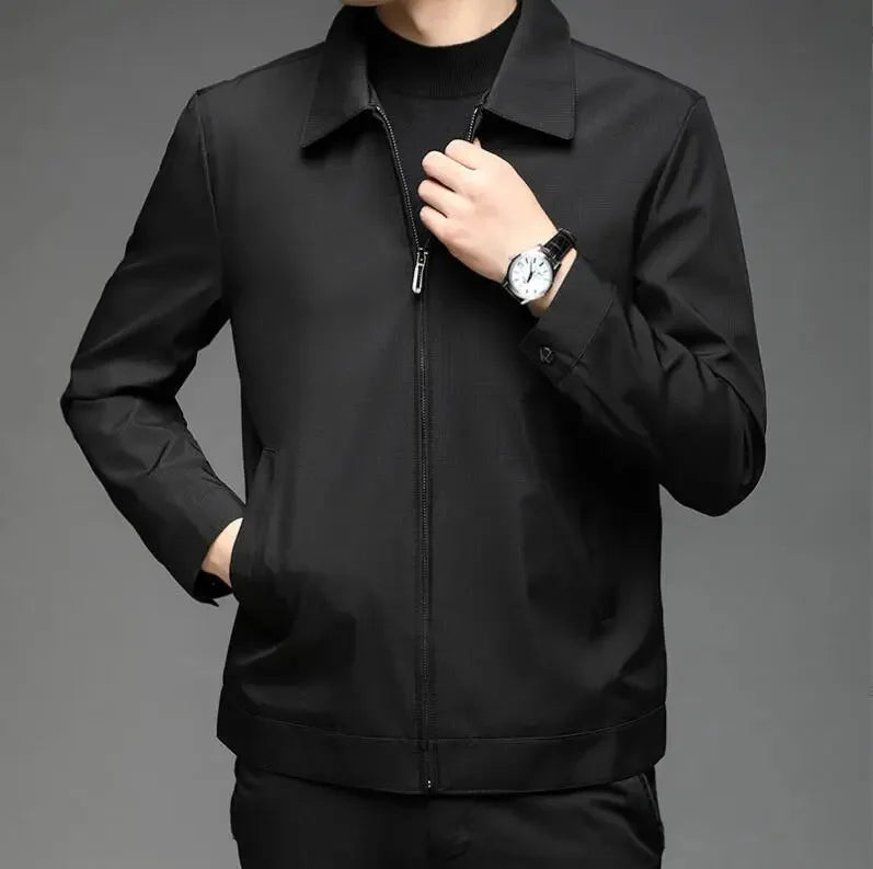 Gefütterte Herren-Winterjacke aus Polyester – Arvid