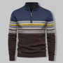 Gestreifter Zip-Pullover - SummitZip