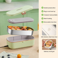 900ml tragbare elektrische Lunchbox Speisenwärmer mit Dampffunktion – HeatMate