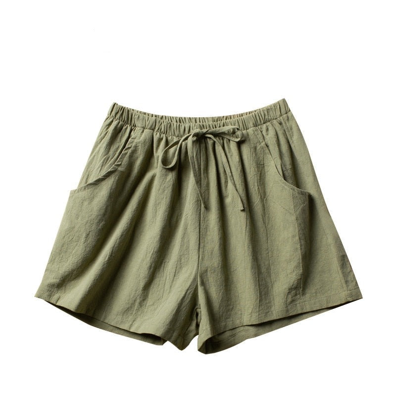Lindy Shorts | Hochwertiges Leinen & Baumwolle