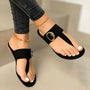 Sommerliche Damen-Clip-Toe-Sandalen mit Leichtgewicht-Passform – Nayela