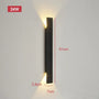 Noir Weatherproof LED Outdoor Wall Light, Aluminum, 18W 12