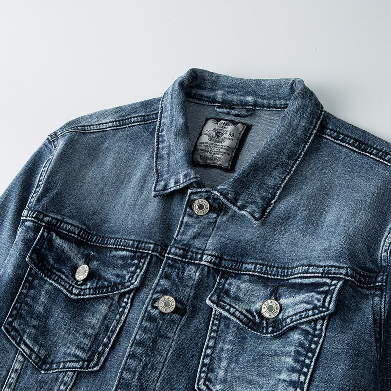 Zeitlose Herren-Jeansjacke - Viggo