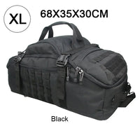 Large Tactical Travel Bag and Backpack - TrailTrek Duffle