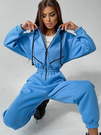 Jayda Hoody Onesie | A onesie that looks fashionable