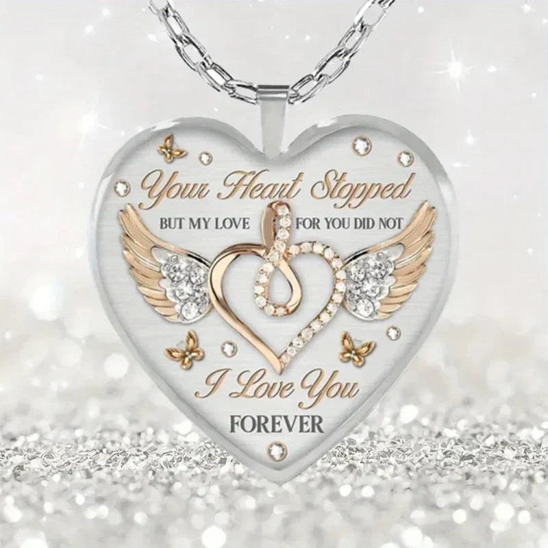 Gegraveerde Hartketting – Sofie “Forever”