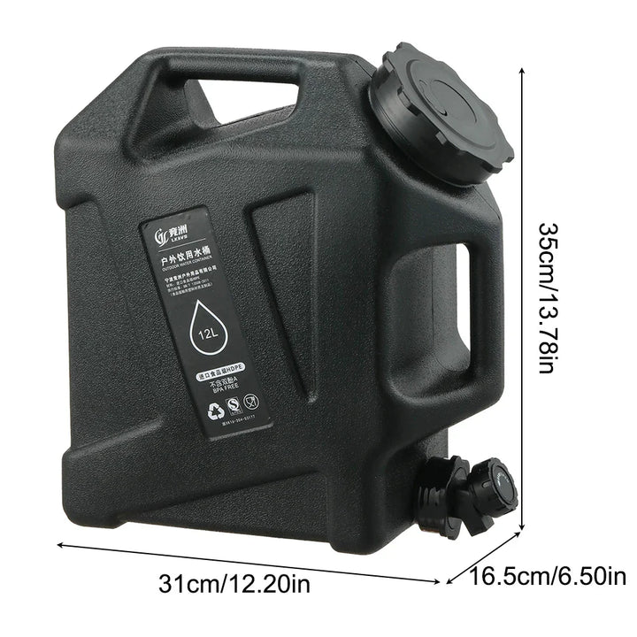 Draagbare 12L Watercontainer - AquaTrek