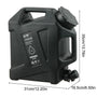Tragbarer 12L Wasserbehälter - AquaTrek