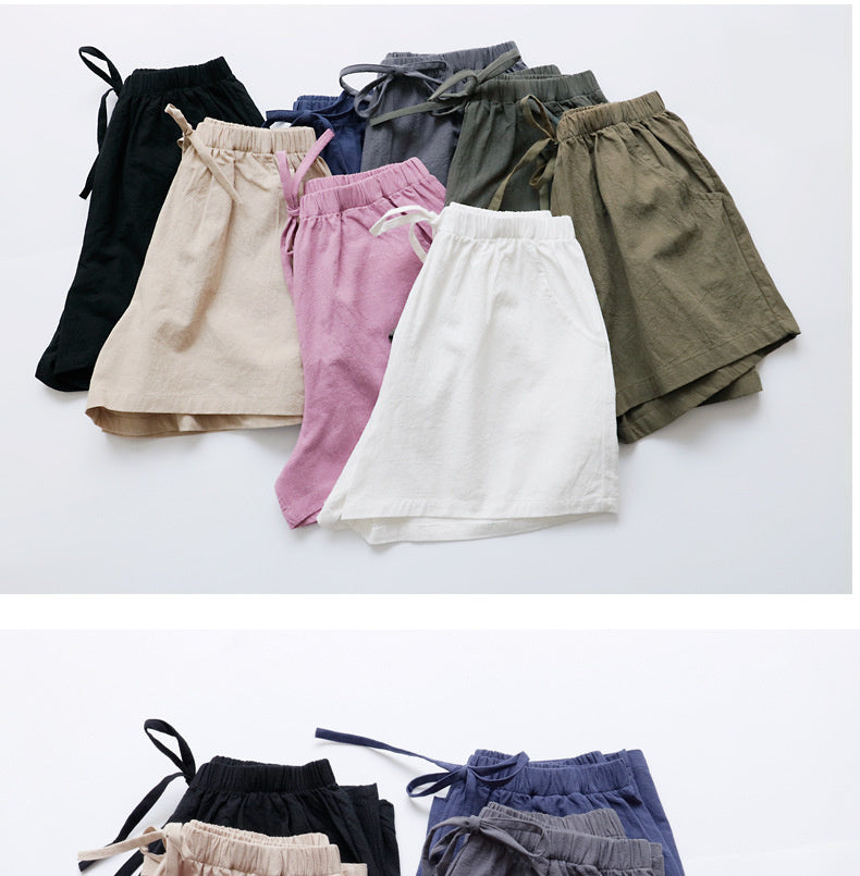 Lindy Shorts | Hochwertiges Leinen & Baumwolle