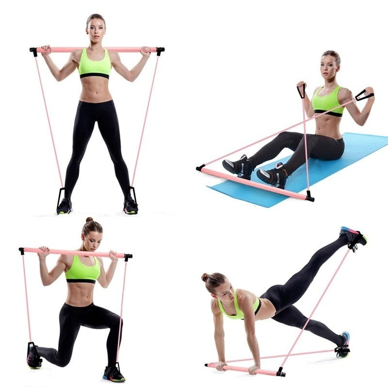 Fitness Resistance Bar | Perfect for your home workouts