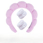 Plüsch Spa Stirnband & Handgelenkband Set - Fluffiea
