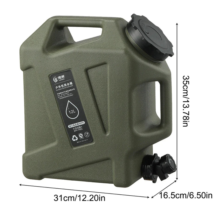 Draagbare 12L Watercontainer - AquaTrek