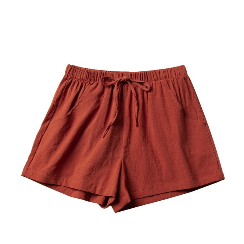 Lindy Shorts | Hochwertiges Leinen & Baumwolle