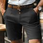 Atmungsaktive & Vintage Slim-Fit Herren-Sommershorts – Lennart
