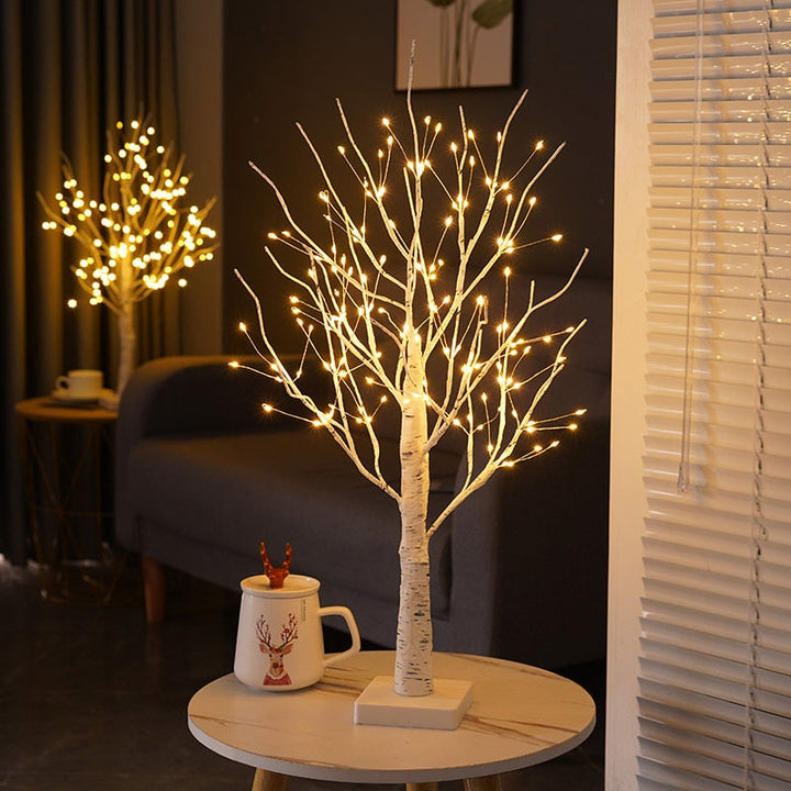 Beleuchtete Skandinavische Birke - LumiBirch