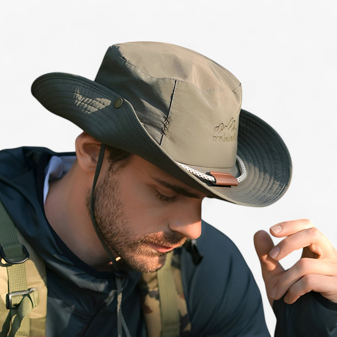 Unisex UV-schützender, wasserdichter Bucket-Hut – Johnny