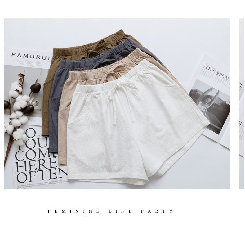 Lindy Shorts | Hochwertiges Leinen & Baumwolle