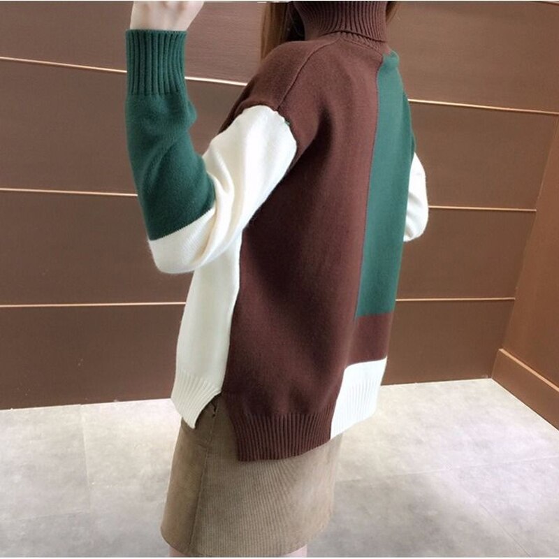 Benthe Color Block Pullover | Bequem & stilvoll