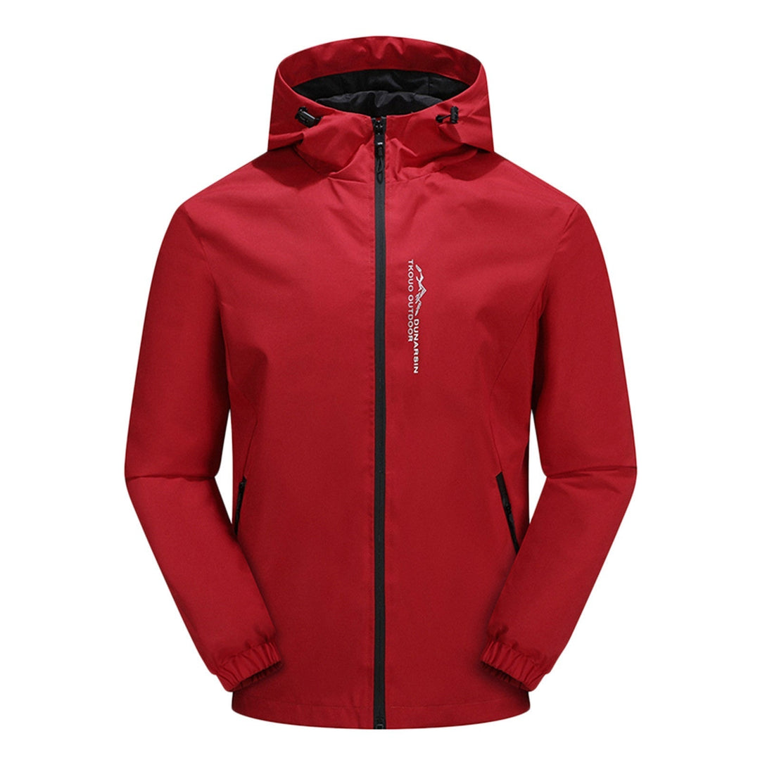 Wasser- und Winddichte Outdoorjacke mit Kapuze - EcoShield