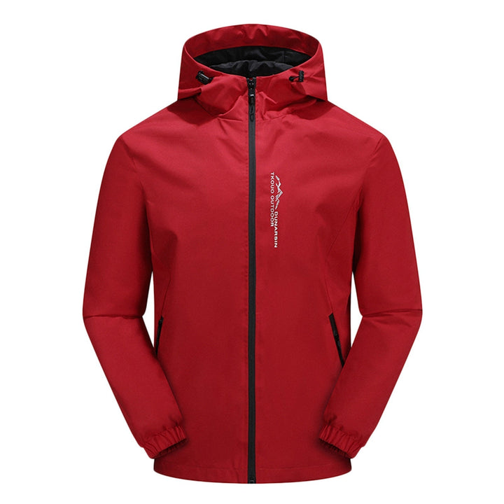 Wasser- und Winddichte Outdoorjacke mit Kapuze - EcoShield