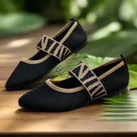 Stilvolle Damen-Sommerschuhe mit spitzer Spitze - Lina