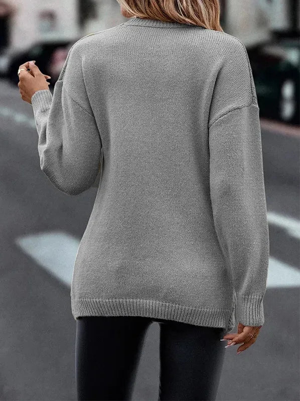 Dona Gestrickter Pullover | Stilvoll & Bequem