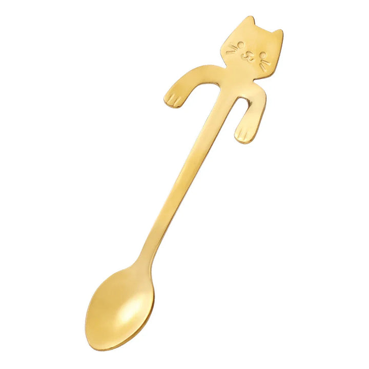 Mini Cat Spoon made of Stainless Steel - Whiskra