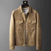 Wildleder-Look Herrenjacke – Rafael
