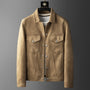 Wildleder-Look Herrenjacke – Rafael