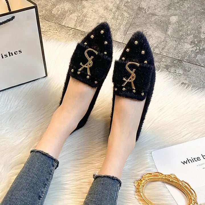 Holly Winter Slip-Ons | Stylish & Warm