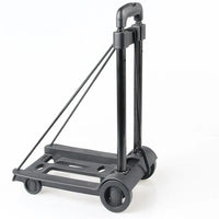 CarryFlex Folding Portable Hand Truck with 2 or 4 Wheels and Adjustable Drawbar 