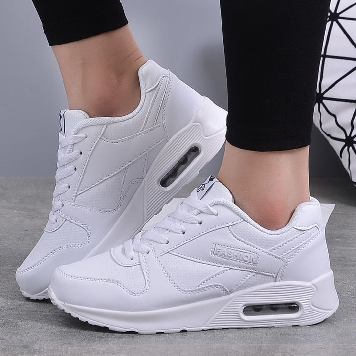 Stilvolle vegane Leder-Damensneaker - Valencia