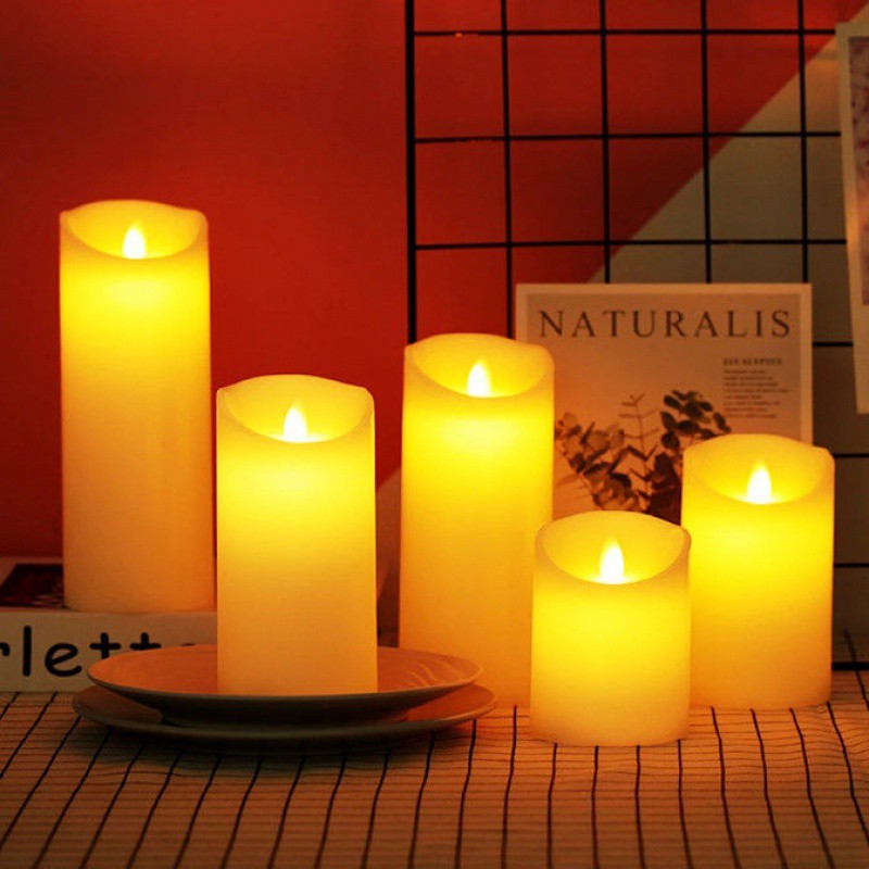 Stimmungsvolle LED-Kerzen - GlowFlicker