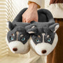 Niedliche Husky Damenhausschuhe – Novi
