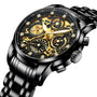 Skeleton Herrenarmbanduhr - Eclipse