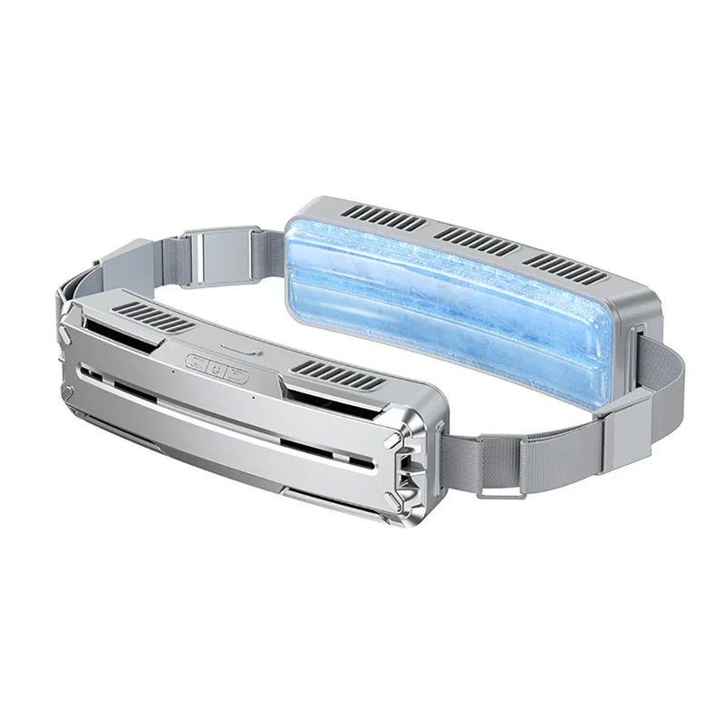 Tragbarer Taillen- und Nackenventilator – Veyra – (USB-aufladbar)