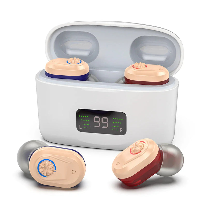 Wireless mini hearing aid with noise reduction – HearMax 
