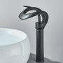 Messing Waschbeckenarmatur mit Wasserfallauslauf - Flowarc