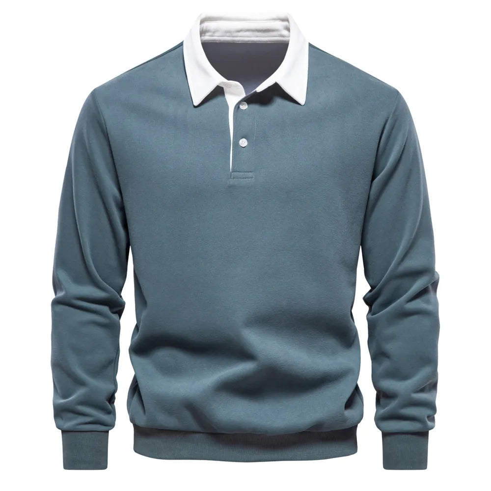 Herren-Poloshirt mit Langen Ärmeln - Rafael