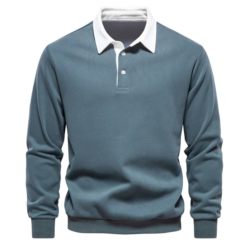 Herren-Poloshirt mit Langen Ärmeln - Rafael
