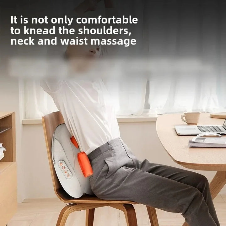 Kabelloses Shiatsu-Massagekissen mit Wärmefunktion für Nacken, Rücken & Beine – Auron