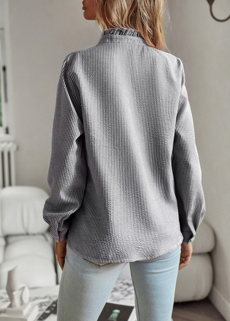 Trendy Gestreepte Damesblouse – Elise