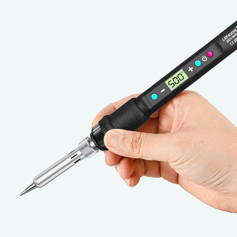 Digitale Weergave 80W Loodgietset met Instelbare Temperatuur – Fusion
