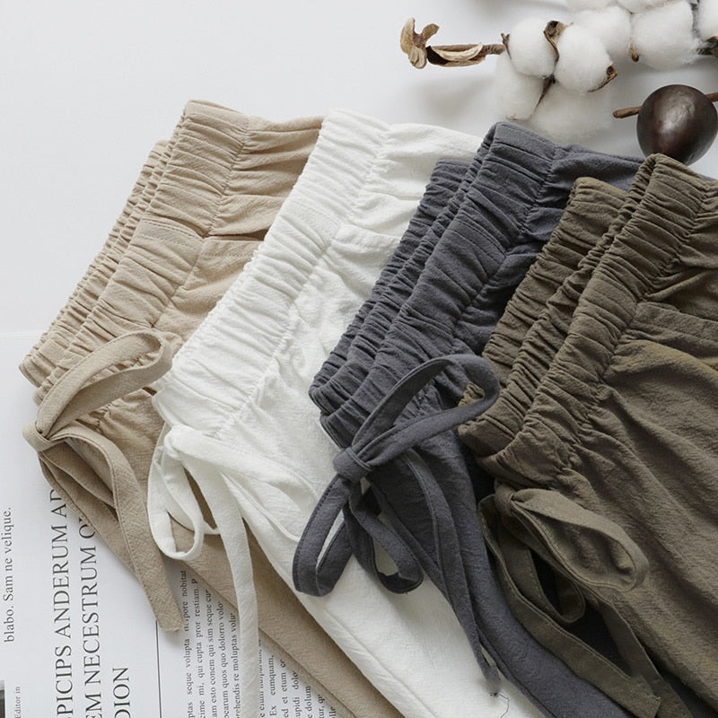 Lindy Shorts | Hochwertiges Leinen & Baumwolle