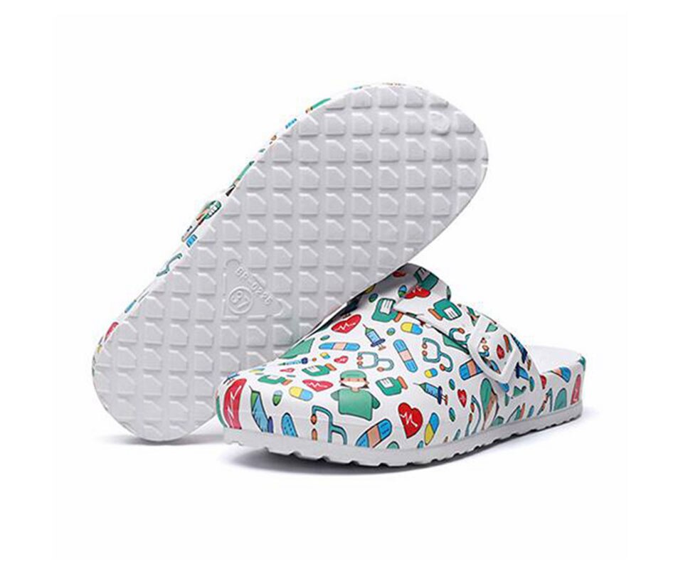 Wasserdichte & leichte Damen Pflegeclogs – rutschfest & hygienisch